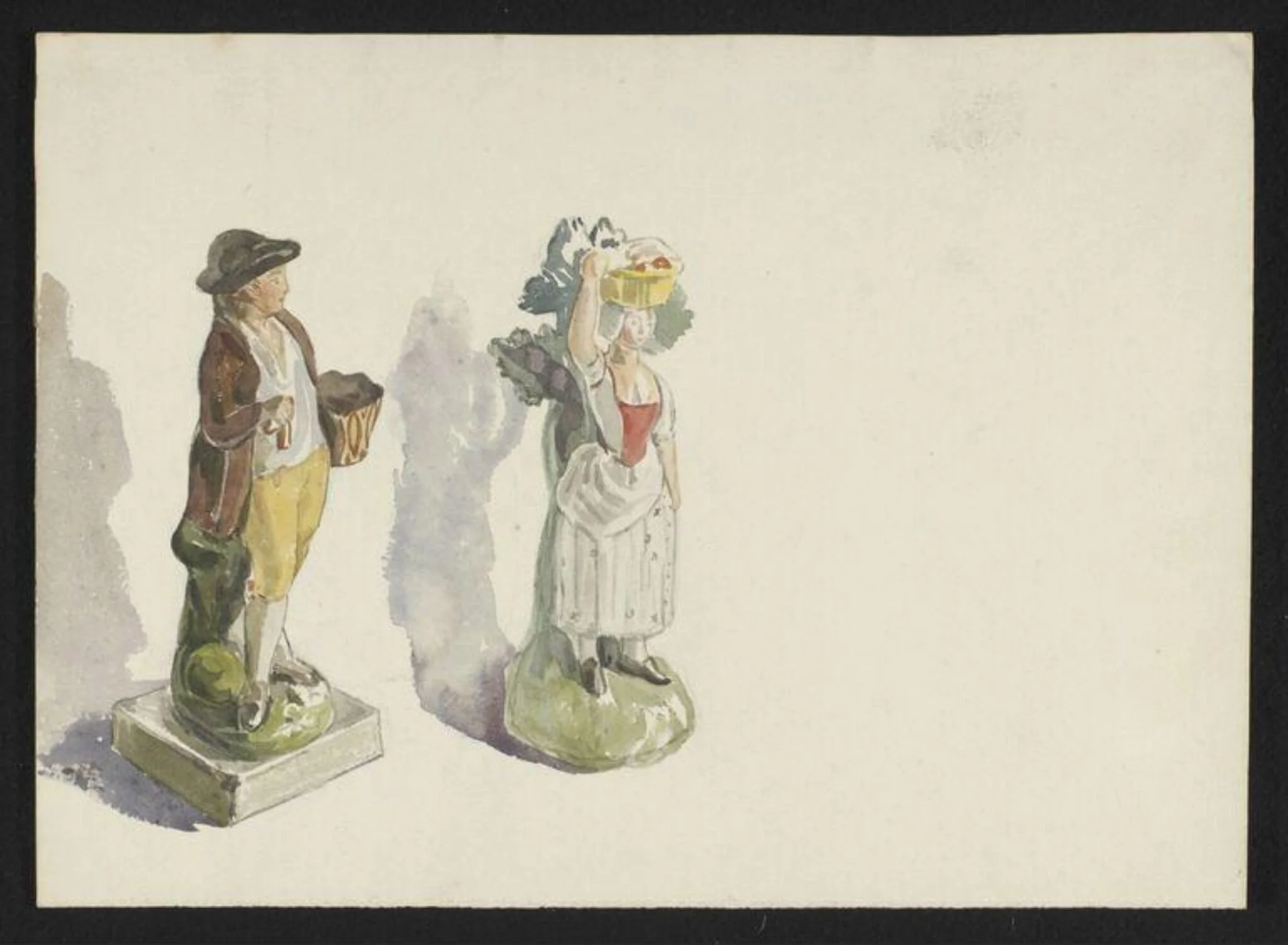 Untitled, by Beatrix Potter, watercolor, 1908