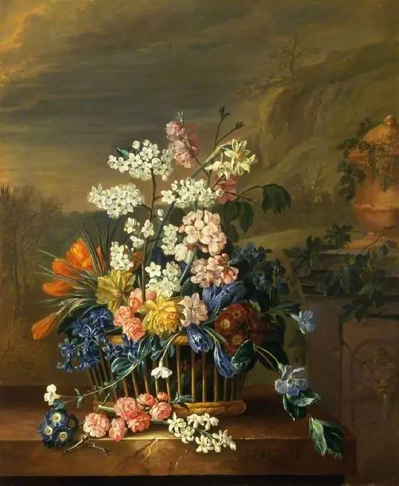 Twelve Months of Flowers: February