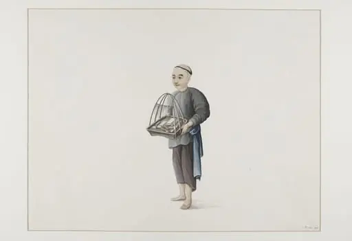 Boy Selling Sundry Goods