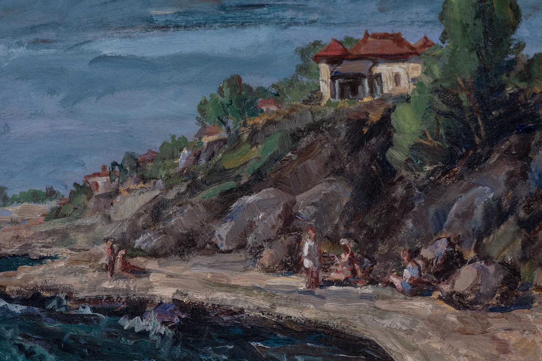 Înainte de ploaie la Nasembăr, by Hârtopeanu Petru, 1957