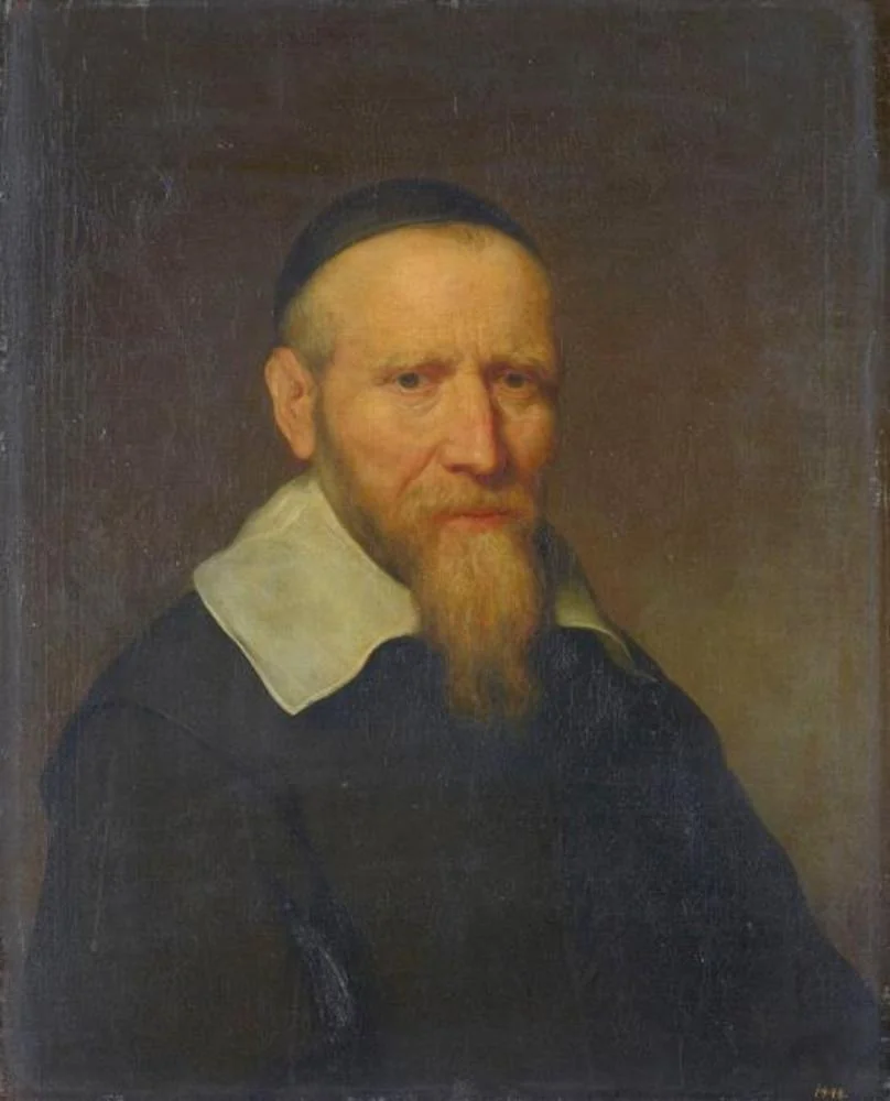 Portrait of an unknown old man, by Govert Flinck, oil, 1643