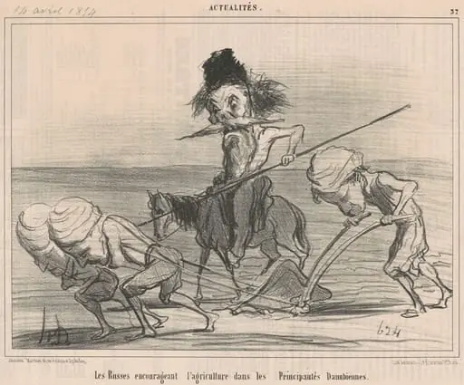 Les russes encourageant l'agriculture