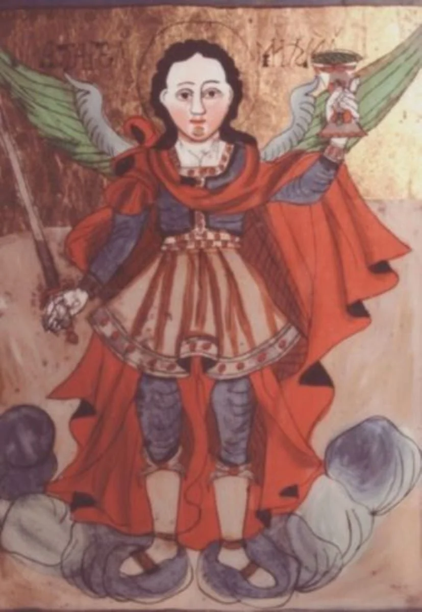 Sfântul Arhanghel Mihail, by Unknown, 1850