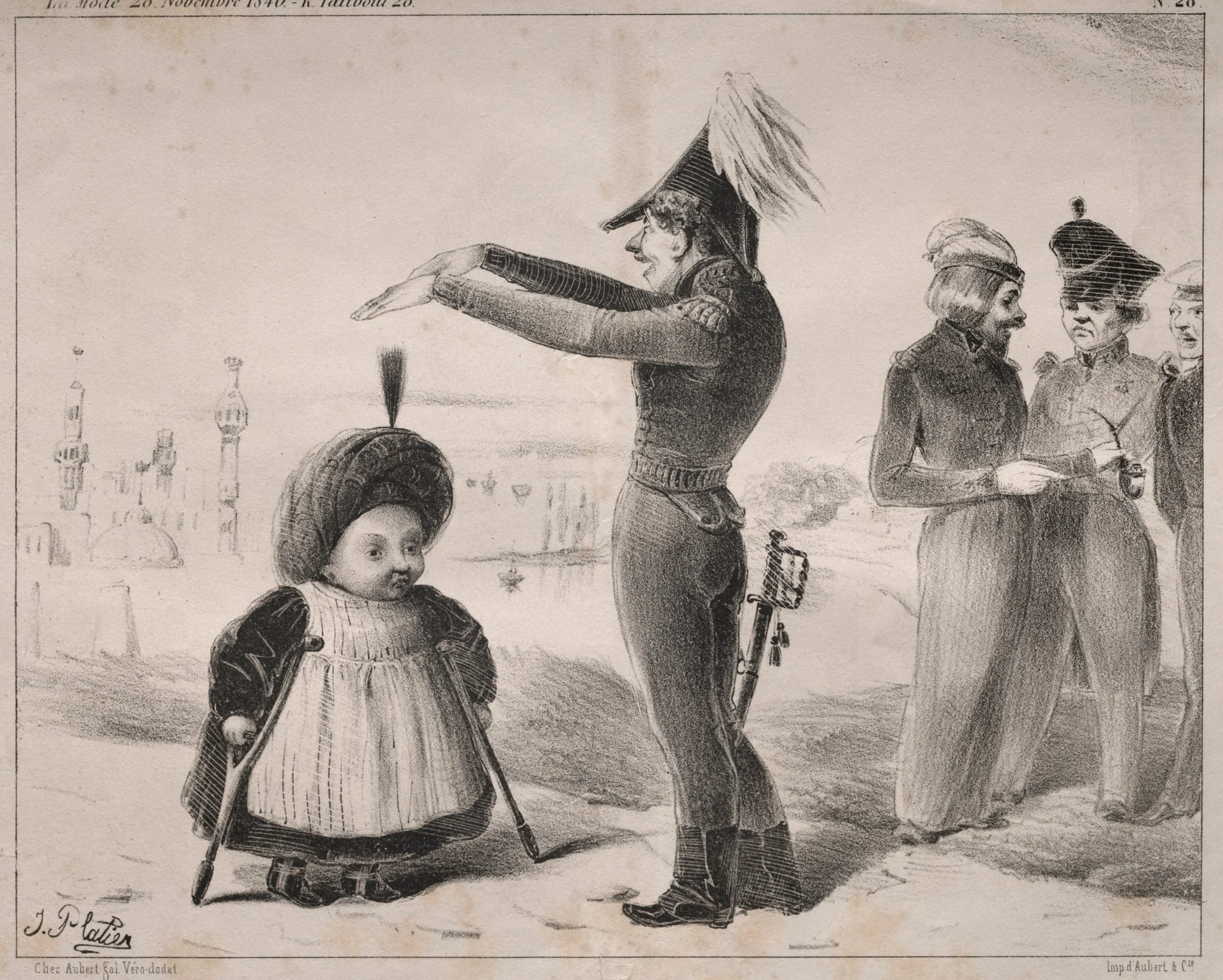 Laissez venir à moi les petits enfants, by Jules Platier, 1840