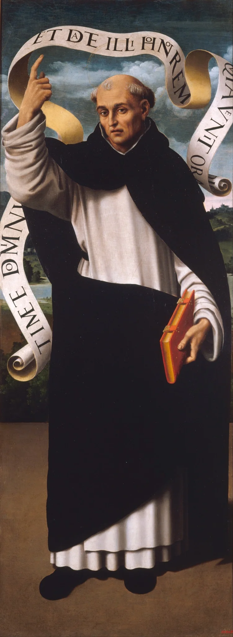 Saint Vincent Ferrer, by Juan de Juanes, oil, 1540