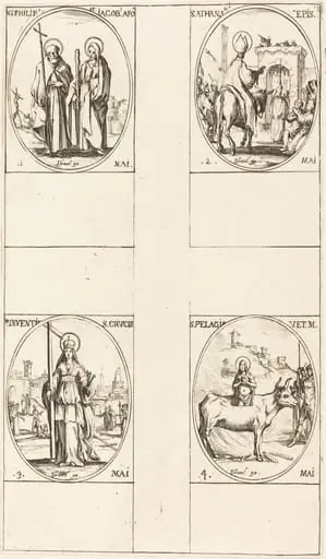St. Philip and James the Less, Apostles; St. Anthanasius; The Invention of the Cross; St. Pelagia