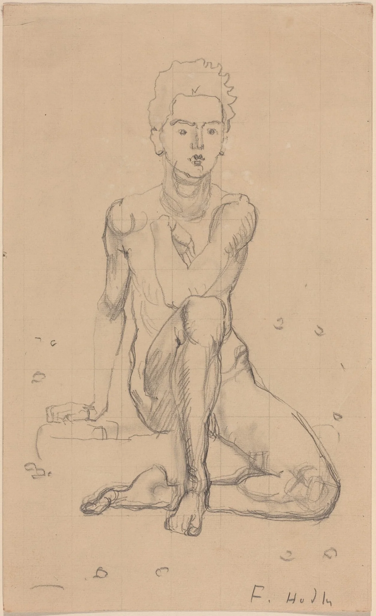 Hector Posing Nude