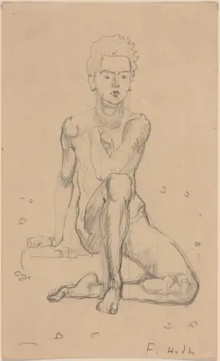 Hector Posing Nude