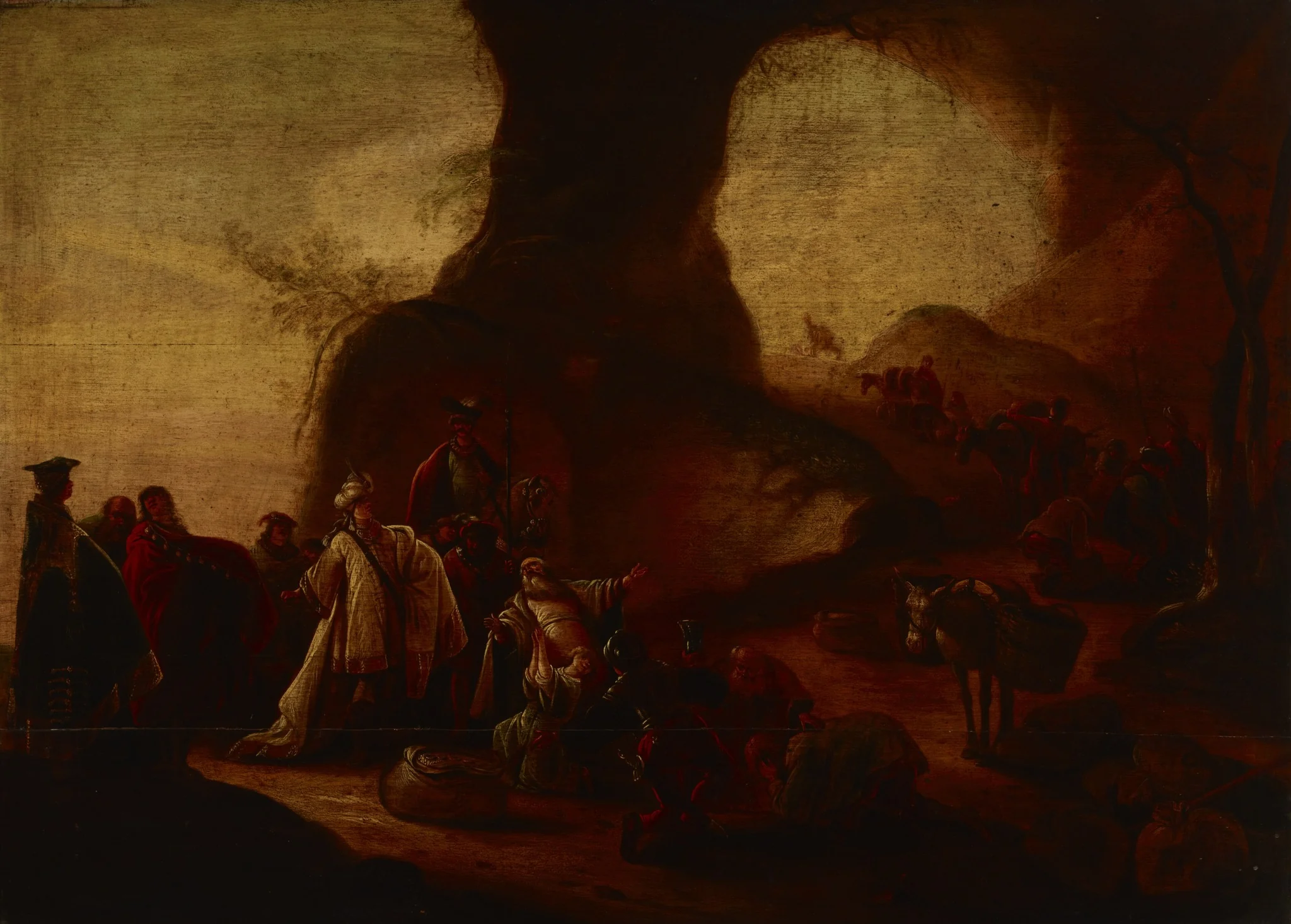 Discovery of the Joseph's Silver Cup in Benjamin's Sack