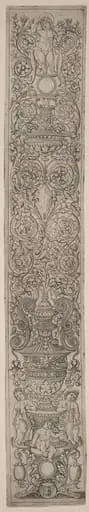 Ornament Panel: Three Children Blowing Horns