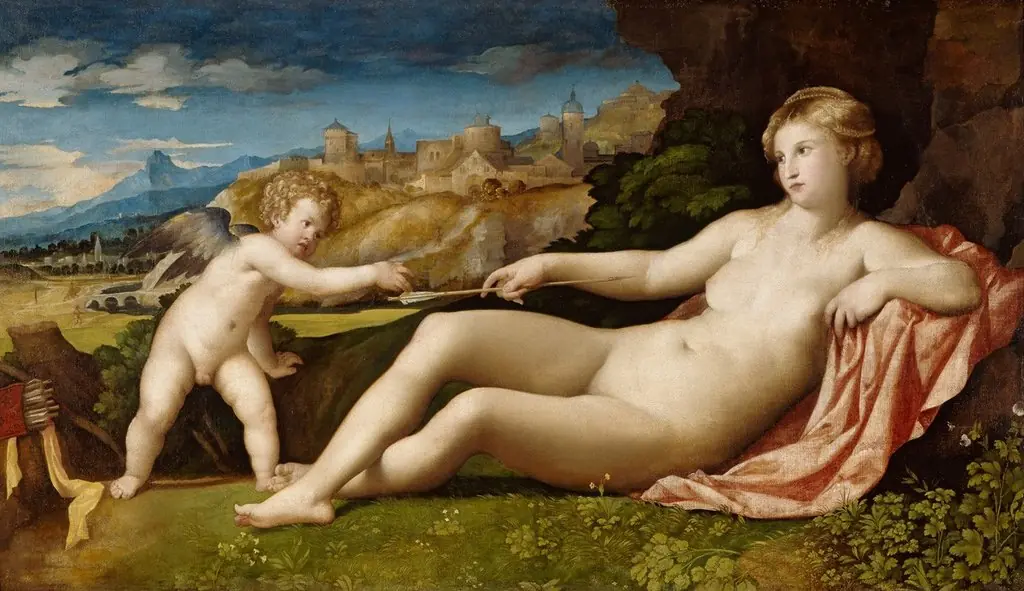 Venus and Cupid