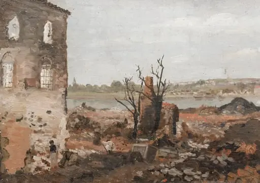 Ruine pe malul Dunării