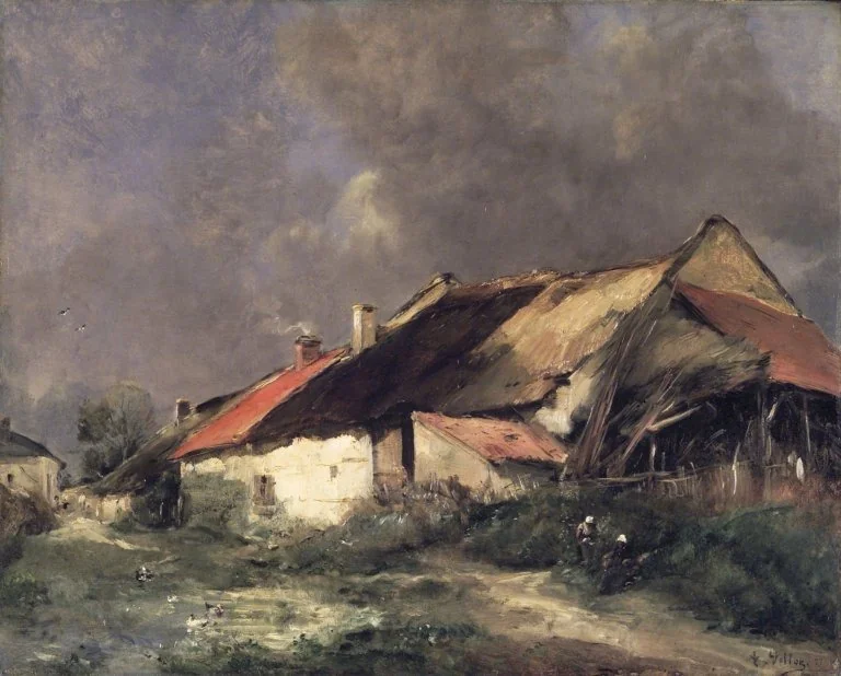 After the Storm, by Antoine Vollon, oil, 1889