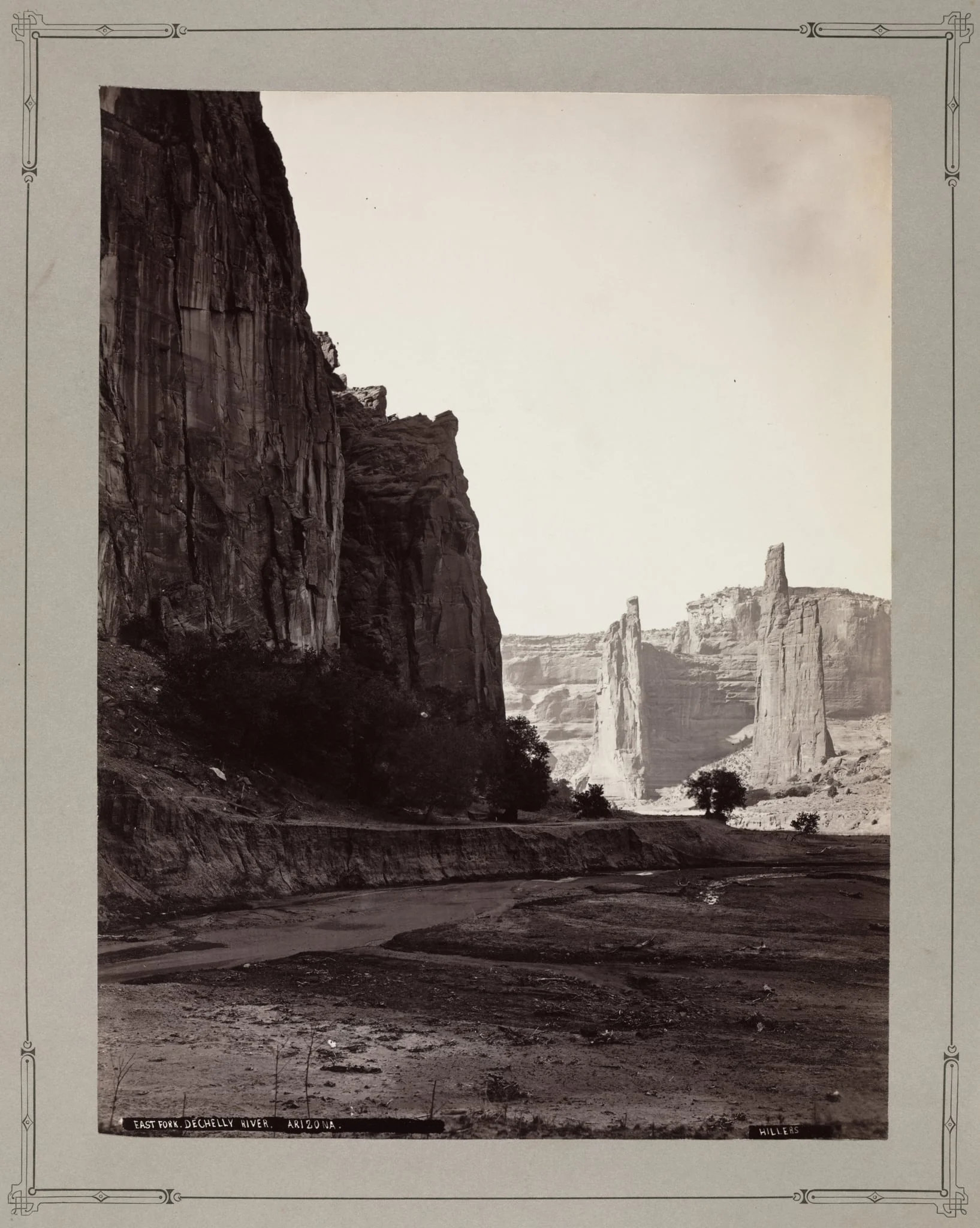 East Fork, de Chelly River, Arizona