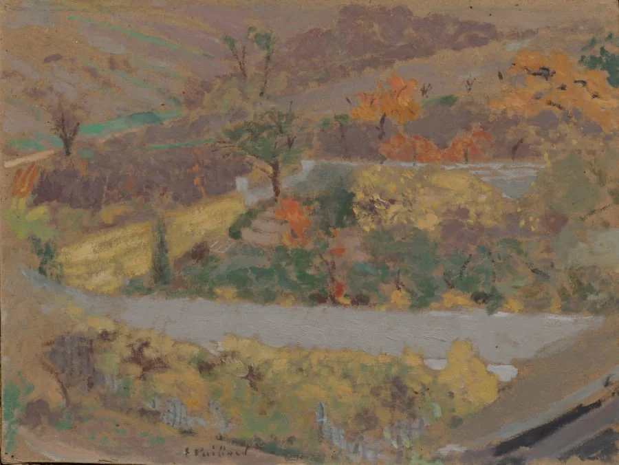Orchard, by Édouard Vuillard, unspecified, 1897