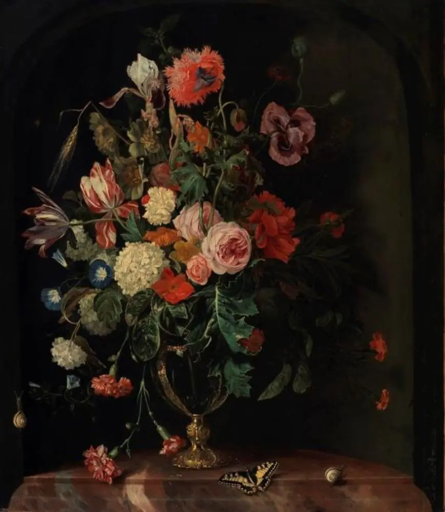 Vase of flowers