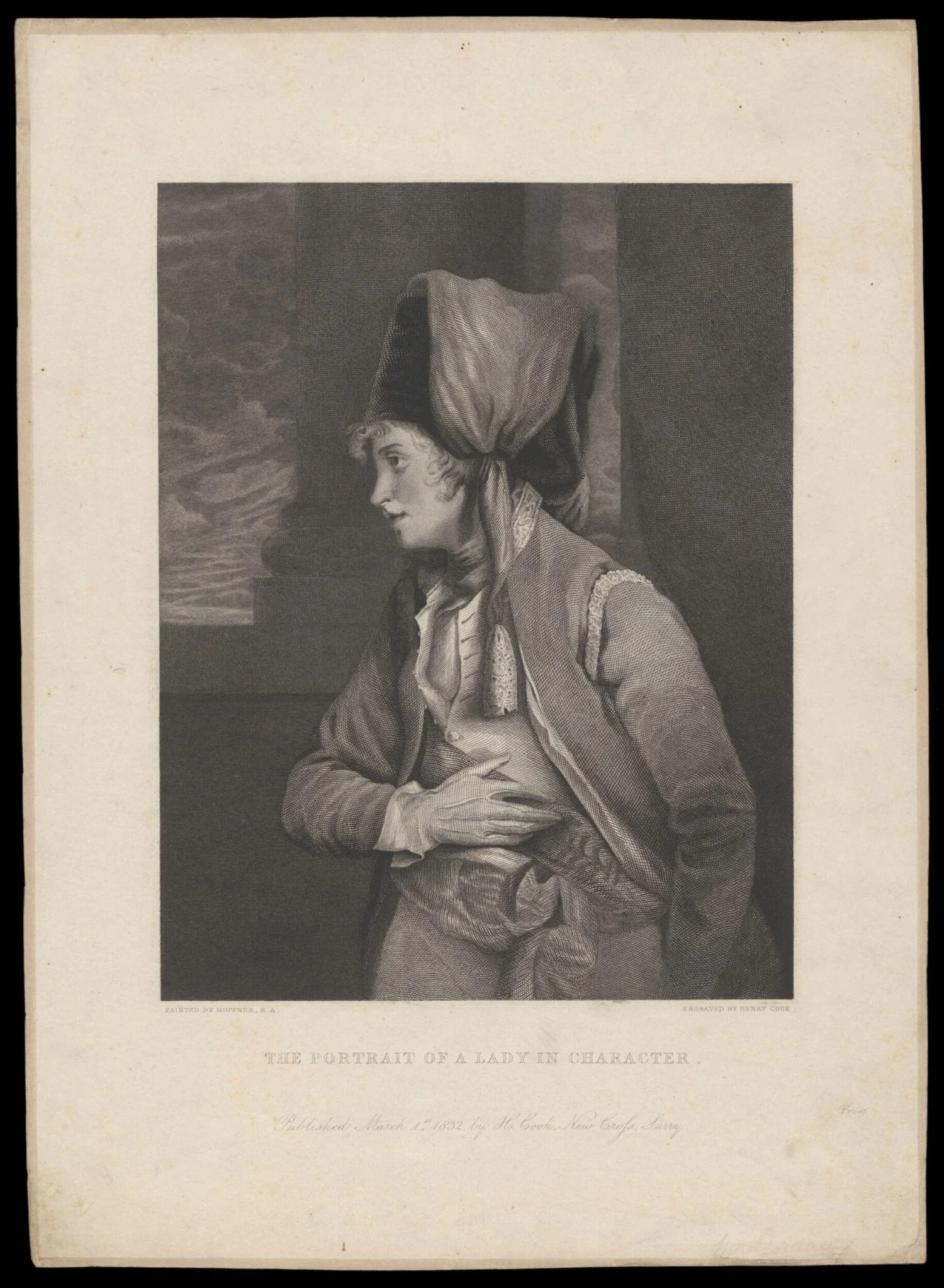 H Beard Print Collection, by John Hoppner, 1