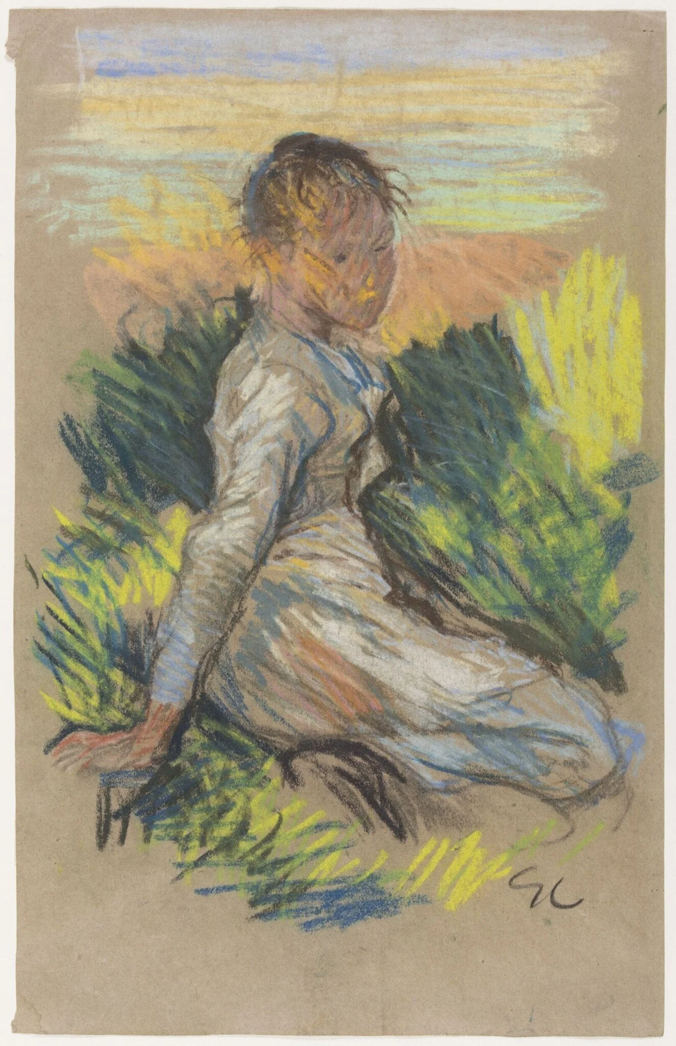 Untitled, by George Clausen, 1870