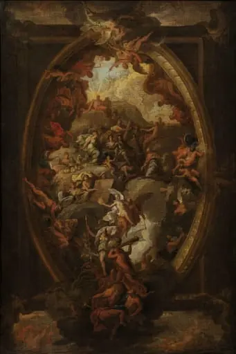 William and Mary Presenting the Cap of Liberty to Europe (sketch for the painted ceiling of the Great Hall, Greenwich Hospital)