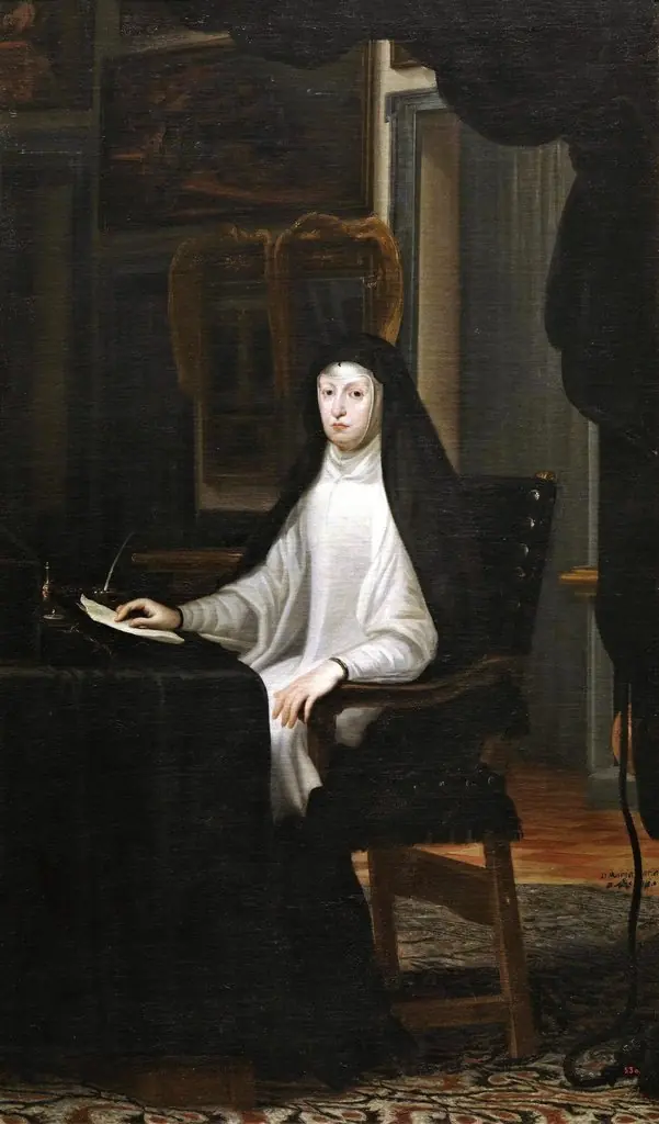 Queen Mariana de Austria as a Widow