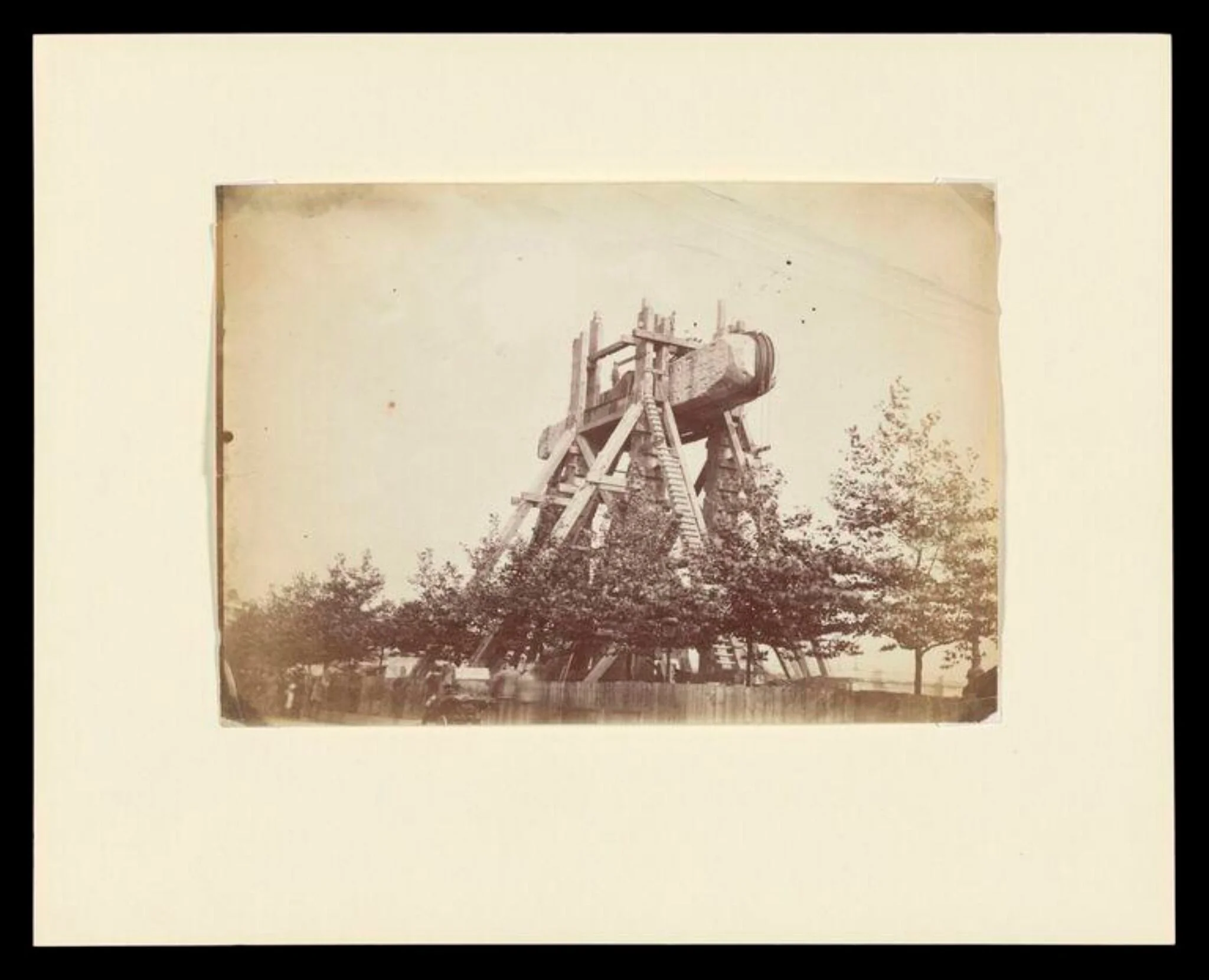 The Erection of Cleopatra's Needle