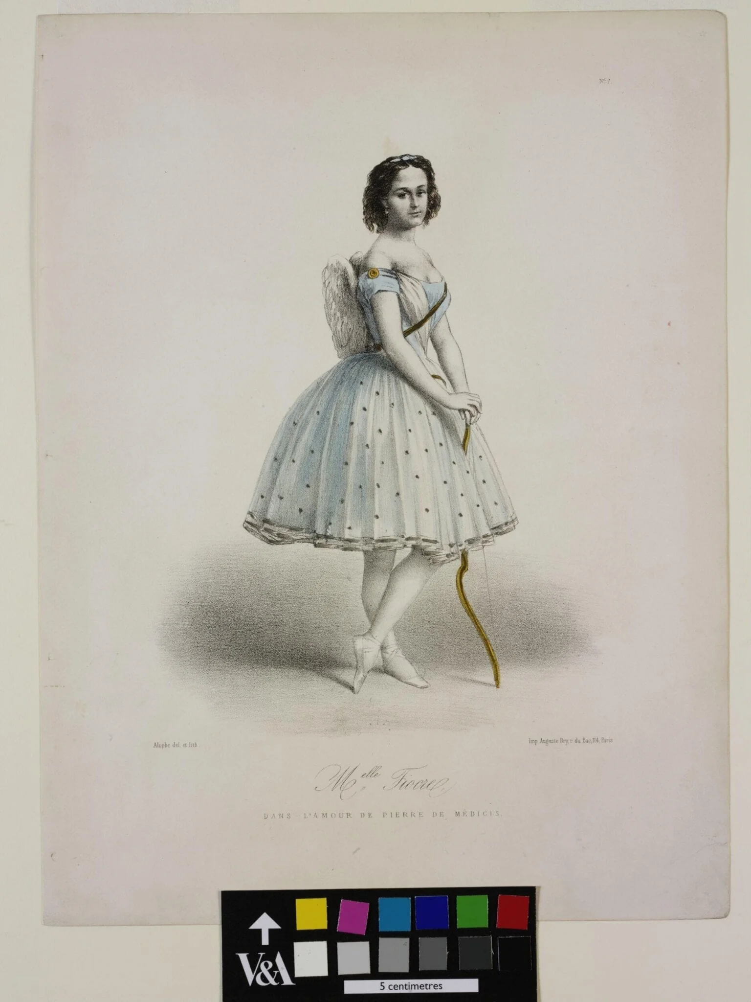 Melle Fiocre, by Marie-Alexandre Alophe, 1860