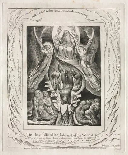 The Book of Job:  Pl. 16, Thou hast fulfilled the Judgment of the Wicked