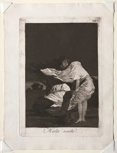 A Bad Night, Plate 36