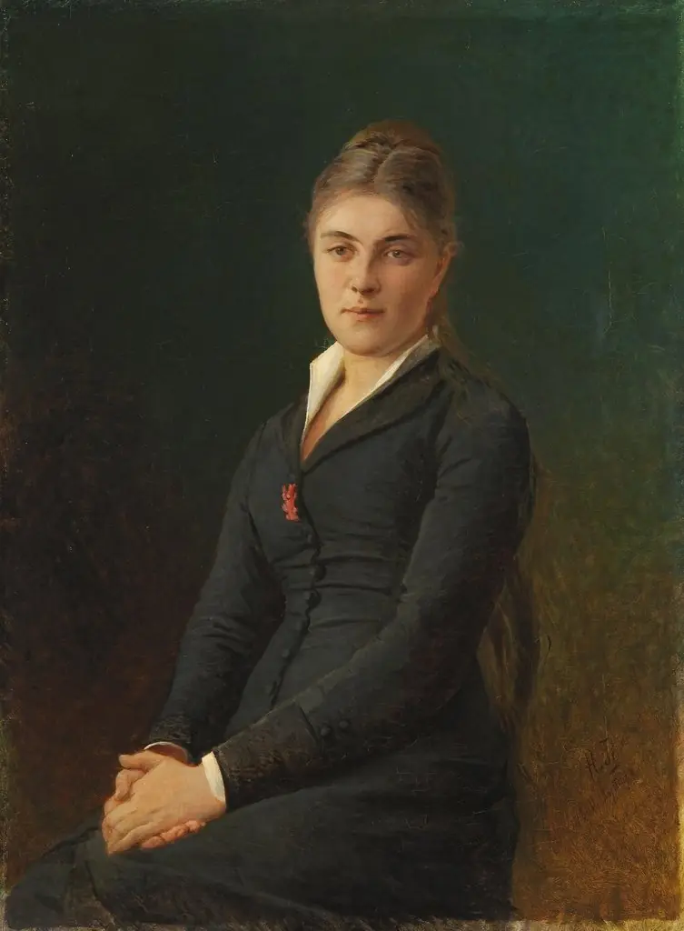 Portrait of Yekaterina Ge, the Artist's Daughter-in-Law