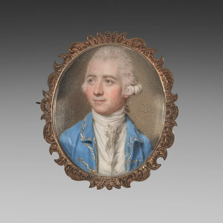 Portrait of a Man, Possibly Sir Soulden Lawrence, by John Smart, unspecified, 1770