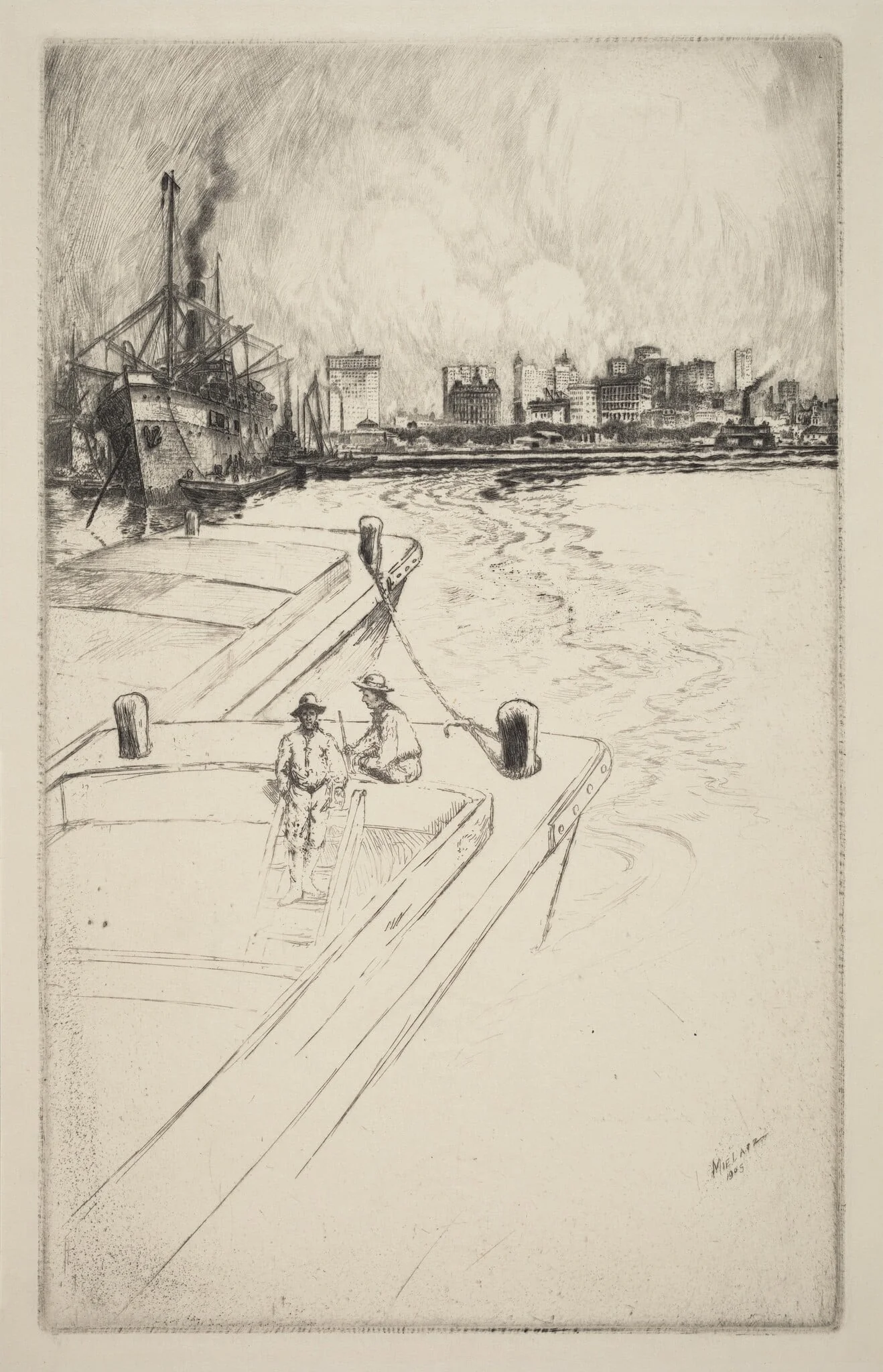 New York from the Harbor