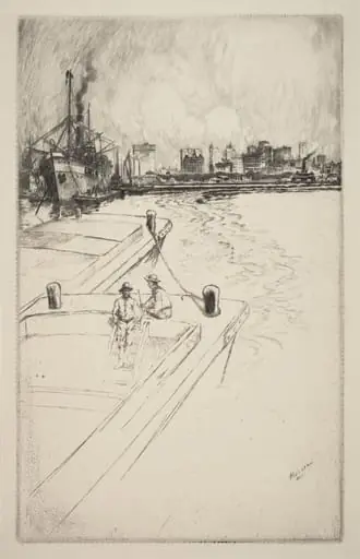 New York from the Harbor