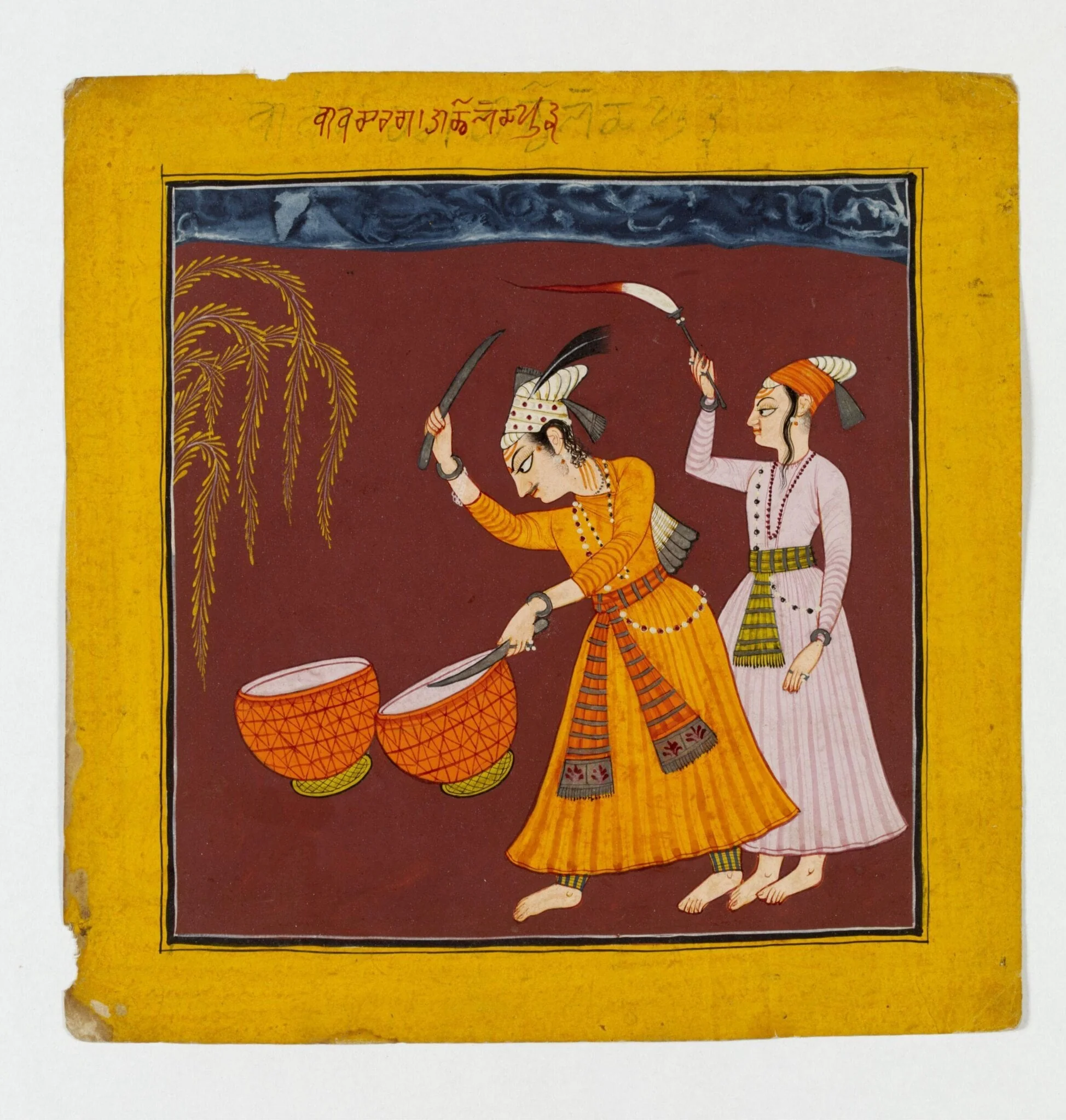 Vivacha Raga, by Unknown, paint, 1700