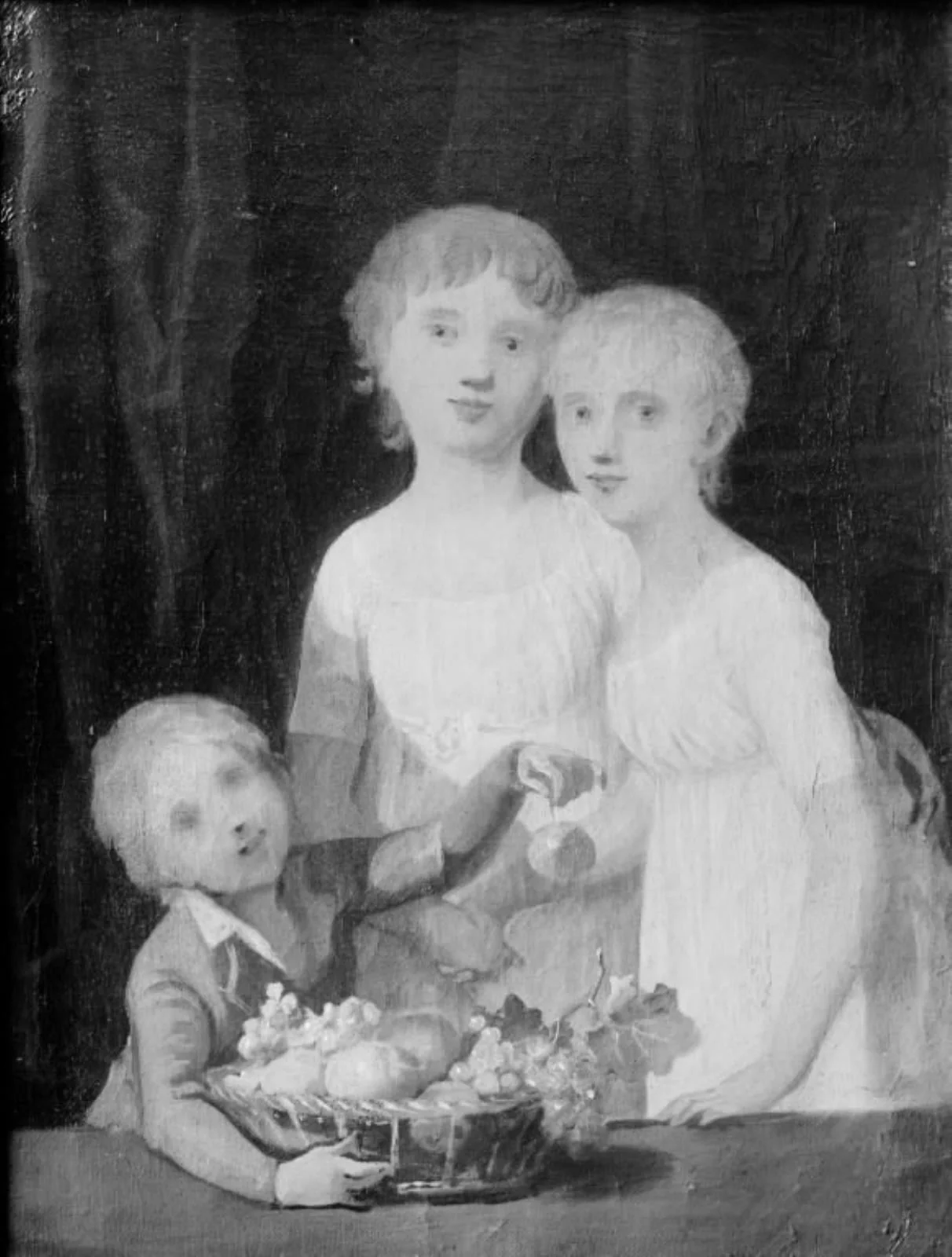 Gruppebillede af kunstnerens børn, by Unknown, 1750