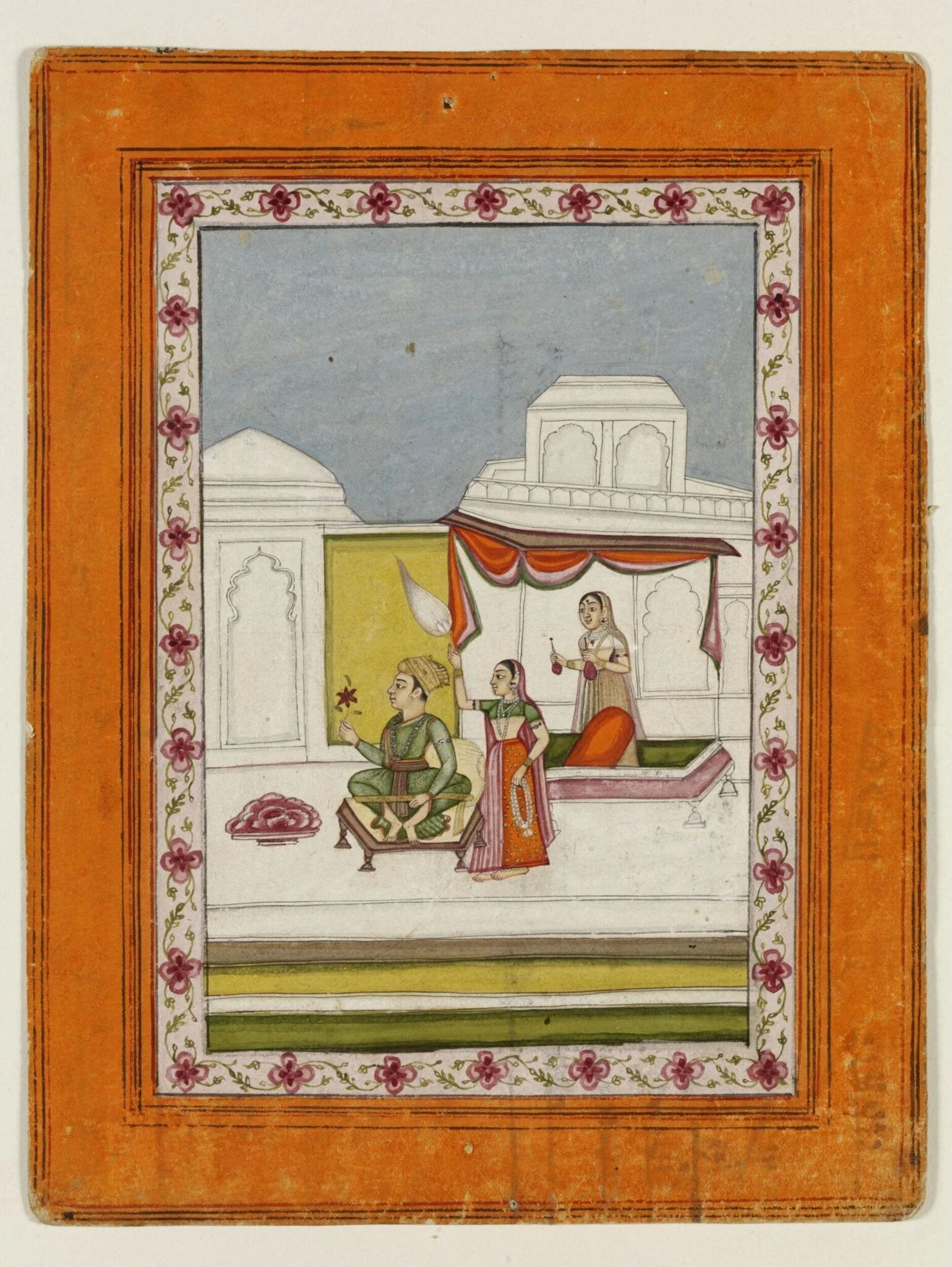 Varari Ragini, by Unknown, paint, 1850