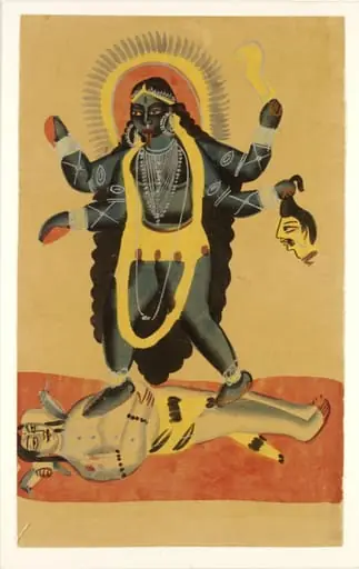 Kali and Shiva