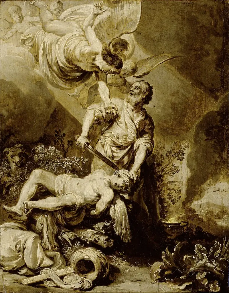 The sacrifice of Abraham