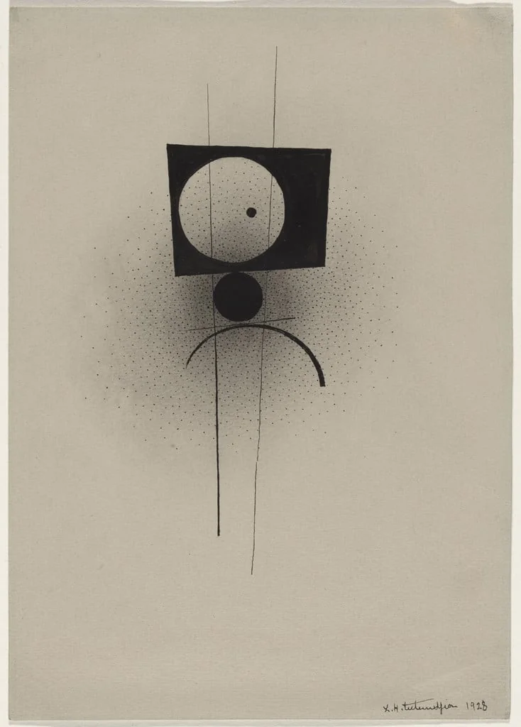 Untitled, by Léon Arthur Tutundjian, ink, 1928