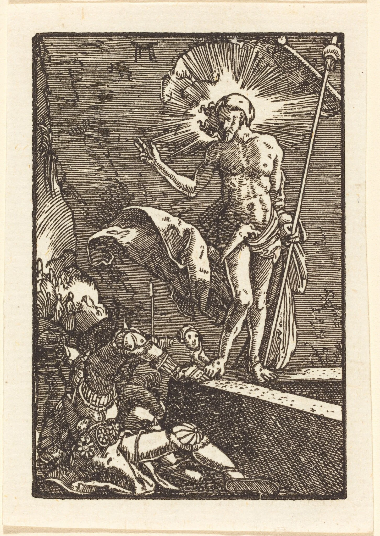 The Resurrection, by Albrecht Altdorfer, ink, 1513