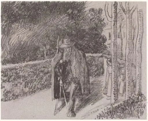 Beggar with a Crutch (Mendiant a la bequille)
