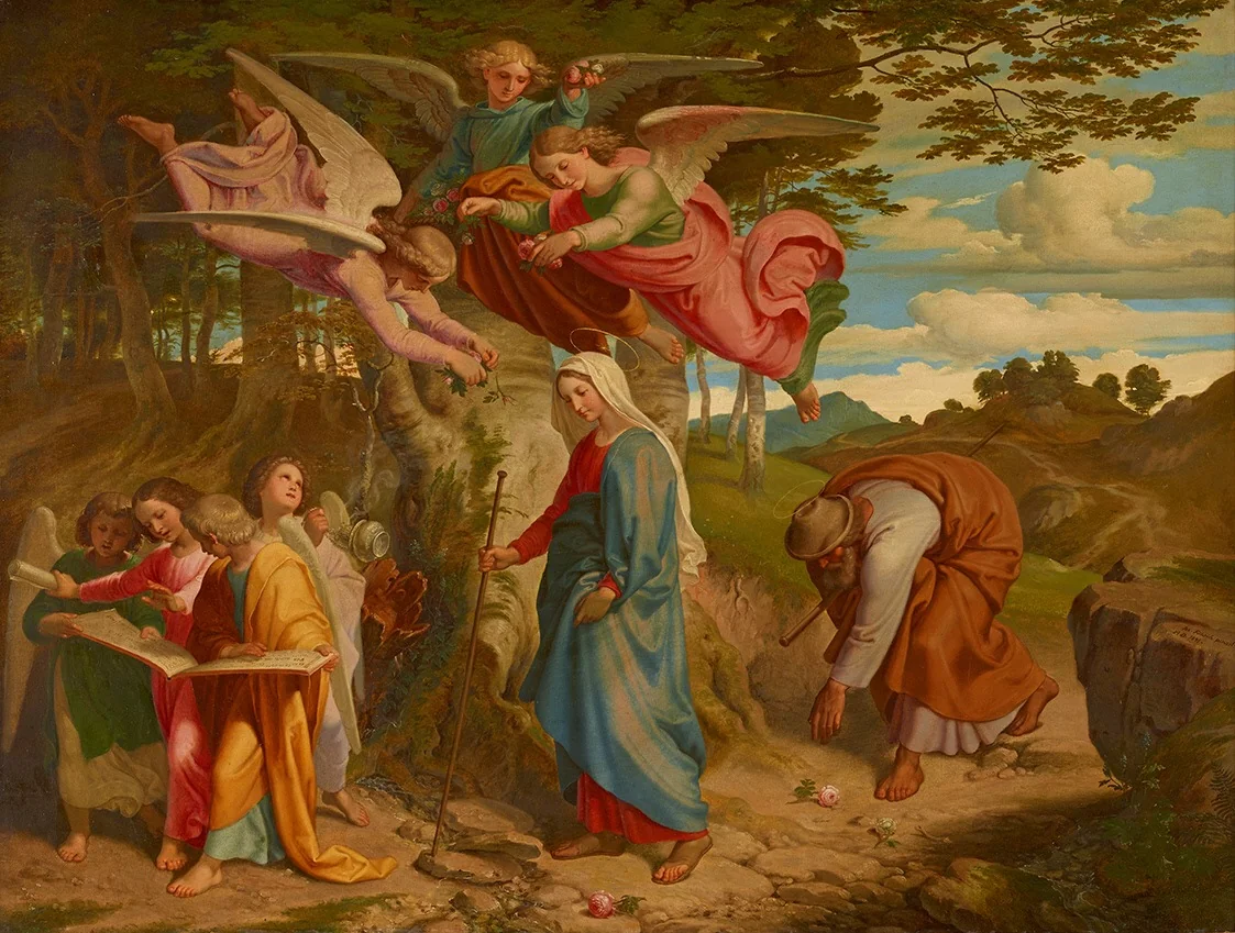 Mary's Passage Across the Mountains