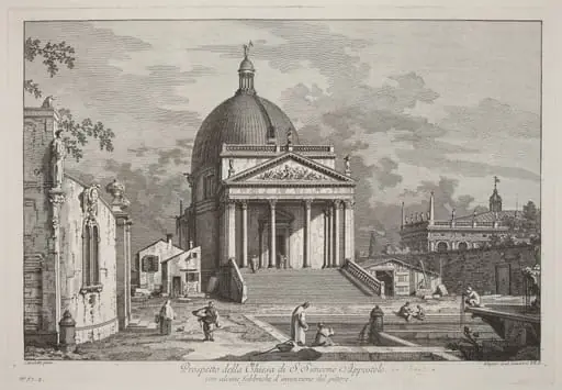Prospetto della Chiesa di S. Simeone Appostolo