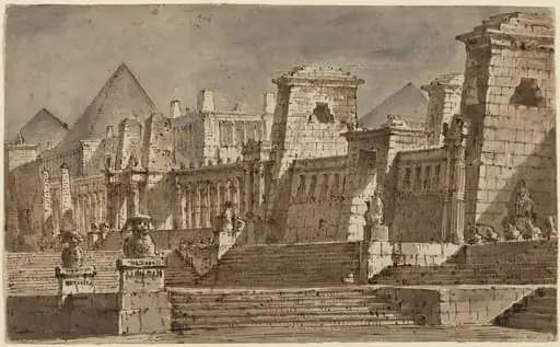 An Egyptian Stage Design