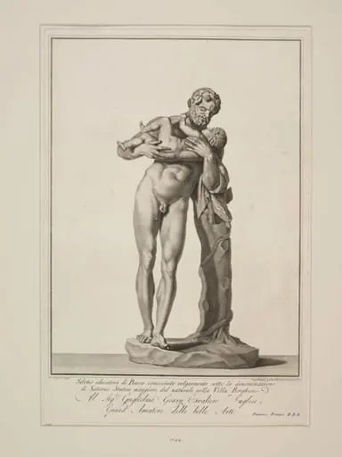 Sileno Educatore di Bacco