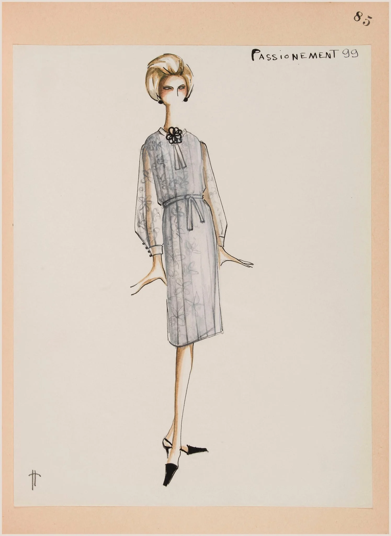 Passionement, by Marie-Louise Carven, 1963