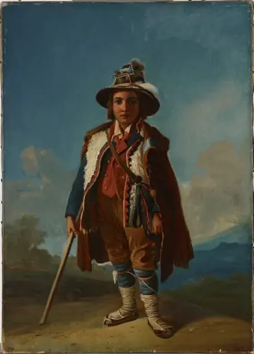 Italialainen poika, kopio R.W. Ekmanin mukaan