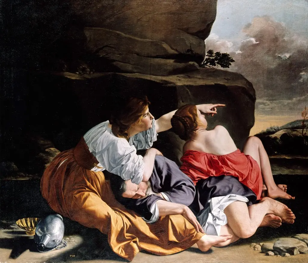Lot and his daughters