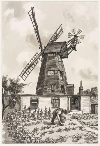 Peter Mack's Mill, Newington, Kent