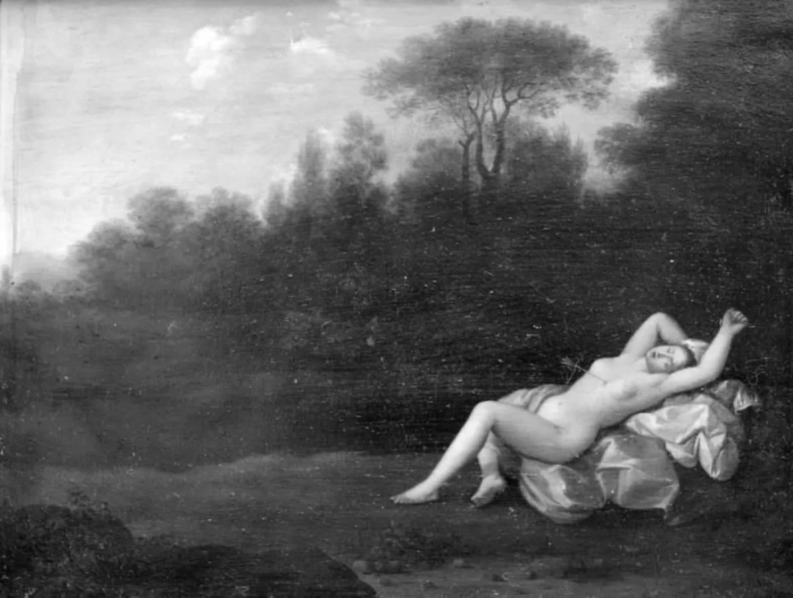 The Dying Procris, by Unknown, 1662