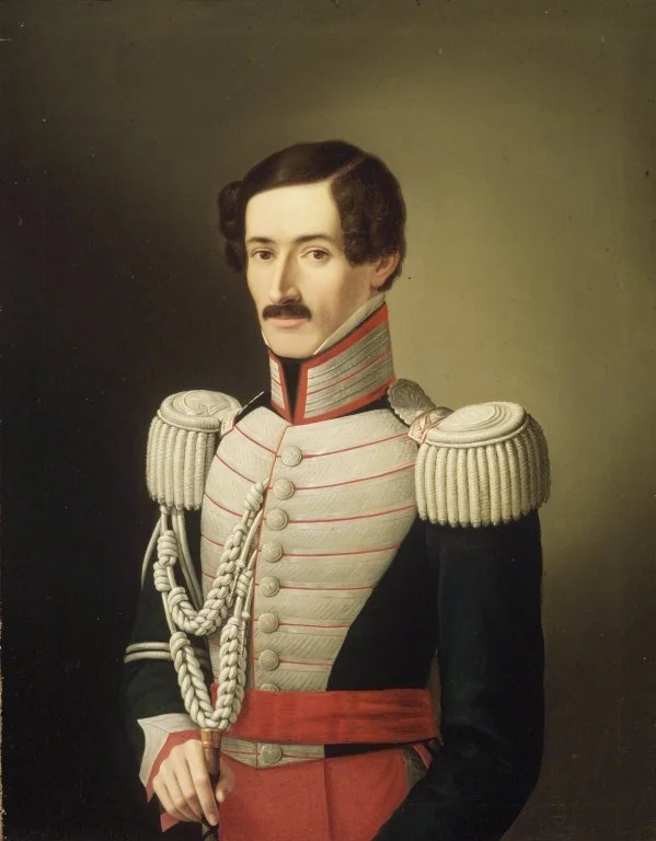 Don José Ygnacio de Cervantes de Ozta y de Velasco, by Unknown, oil, 1835